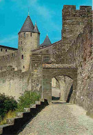 11 - Carcassonne - La Cité Médiévale - La Porte D'Aude Et Le Château Comtal - Carte Neuve - CPM - Voir Scans Recto-Verso - Carcassonne