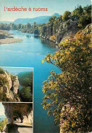 07 - Ruoms - Les Gorges De L'Ardèche - Le Défilé De Ruoms - Multivues - CPM - Voir Scans Recto-Verso - Ruoms