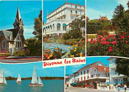 01 - Divonne Les Bains - Multivues - Voiles - Hotel De Geneve - Carte Neuve - CPM - Voir Scans Recto-Verso  - Divonne Les Bains