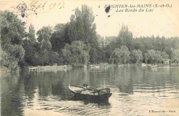 95 - Enghien Les Bains - Les Bords Du Lac - CPA - Voir Scans Recto-Verso - Enghien Les Bains