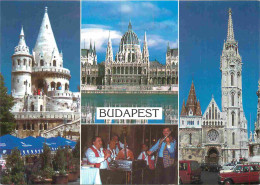 Hongrie - Budapest - Multivues - CPM - Voir Timbre - Voir Scans Recto-Verso - Hongarije