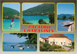 38 - Paladru Charavines - Le Lac De Paladru Charavines - Multivues - Planche à Voile - CPM - Carte Neuve - Voir Scans Re - Bourg-d'Oisans