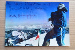 Copy Photo 12x18cm Achile Compagnoni On Top Of K2 Himalaya  Alpinisme Escalade Mountaineering - Sports