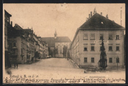 AK Rottweil A. N., Landgericht Am Friedrichsplatz  - Rottweil