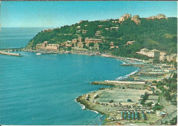 Arenzano (Genova) Veduta Aerea Golfo E Spiaggia, Aerial View Of The Gulf And The Beach, La Plage, Der Strand - Genova (Genoa)