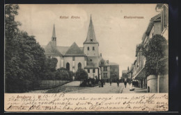 AK Arnsberg I. W., Kathol. Kirche In Der Klosterstrasse  - Arnsberg