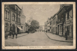 AK Mehlem Am Rhein, Blick In Die Hauptstrasse  - Autres & Non Classés