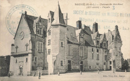 BAUGE - Câteau Du Roi-René (cachet Hôpital Auxiliaire N°32, Croix Rouge). - Sonstige & Ohne Zuordnung