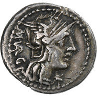 Vargunteia, Denier, 130 BC, Rome, Argent, TTB, Crawford:257/1 - Röm. Republik (-280 / -27)