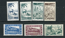 MAROC: DIVERS N° Yvert 226+228+230+231+232+233+235** - Unused Stamps