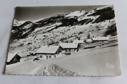 Chatel Vue Generale De La Station Sous La Neige - Châtel