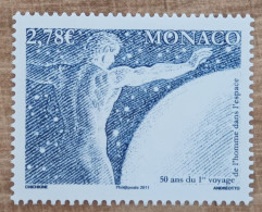 Monaco - YT N°2798 - Premier Homme Dans L'espace / Youri Gagarine - 2011 - Neuf - Unused Stamps