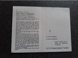 Victor Canniere ° Moerkerke 1910 + Moerkerke 1971 (Fam: Verheecke) - Obituary Notices
