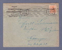 DR Brief - Berlin W 35 - 31.3.21 --> Göttingen (CG13110-310) - Lettres & Documents