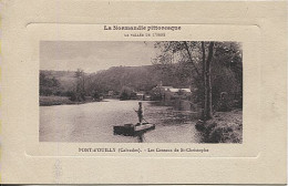 X124126 NORMANDIE CALVADOS VALLEE DE L' ORNE PONT D' OUILLY LES COTEAUX DE ST SAINT CHRISTOPHE - Pont D'Ouilly