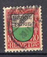 T2765 - SUISSE SWITZERLAND Yv N°174 Pro Juventute Defecteuse - Used Stamps