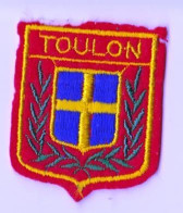 Ecusson Tissus " TOULON " (752)_Det021 - Ecussons Tissu
