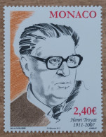 Monaco - YT N°2802 - Henri Troyat, écrivain - 2011 - Neuf - Nuevos