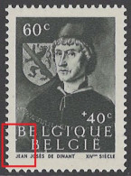 BELGIQUE - 1944 - MNH/***- LUXE - ¨POINT BLANC SOUS B DE BELGIQUE - COB 664-LV5 -  Lot 26062 - 1931-1960