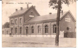 BEERNEM  LA GARE  DE STATIE 1915  FELDPOST Uitg V Parys En Zusters  Nr  627   D1 - Beernem
