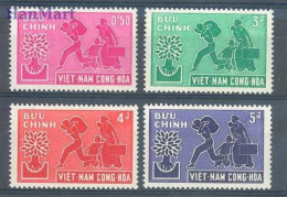 Vietnam, South 1960 Mi 204-207 MNH  (ZS8 VTS204-207) - Réfugiés