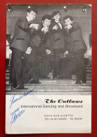 Luxembourg  Autogramm . The Outlans . International Dancing And Showband . 1964/65 - Autres & Non Classés