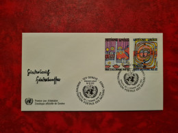 LETTRE / CARTE UNITED NATIONS GENEVE DROITS DE L'HOMME NATIONS UNIES 1983 - Sonstige & Ohne Zuordnung