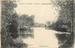 - Maine Et Loire -ref-B103- Saumoussais - Le Thouet - Moulin à Eau - Environs De Saumur - Moulins à Eau - - Autres & Non Classés