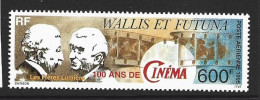 Wallis & Futuna Islands 1995 Cinema Anniversary 600 Fr. Airmail Single MNH - Neufs