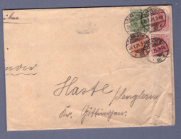 DR R-Brief - Reichsbund Ehem. Kadetten Gaugruppe Niedersachsen - Hannover 31.1.21 --> Haste/Lenglern (CG13110-312) - Brieven En Documenten
