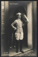 AK Kronprinz Wilhelm Von Preussen Mit Seinem Pferd  - Königshäuser