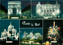75 PARIS MULTIVUES - Mehransichten, Panoramakarten