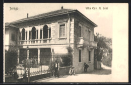 Cartolina Jerago, Villa Cav. A. Zeni  - Altri & Non Classificati