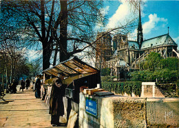 75 PARIS NOTRE DAME LES BOUQUINISTE - Notre-Dame De Paris