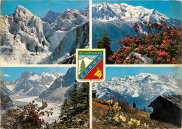 74 CHAMONIX BLASON MULTIVUES - Chamonix-Mont-Blanc