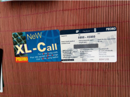 1 Prepaidcard XL -Call Promo  Mint Rare - GSM-Kaarten, Herlaadbaar & Voorafbetaald