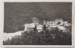 ROMANIA 1935 BAILE HERCULANE - GENERAL VIEW SEEN FROM ''SCHNELLER'' HEIGHT, BUILDINGS, FOREST - Romania