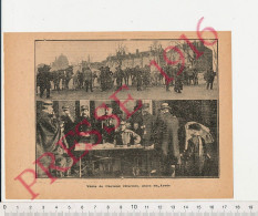 Photo De Presse 1916 Vente De Chevaux Réformés Place Du Lycée (Troyes) Grande Guerre 14-18 Armée Histoire - Unclassified