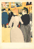 Art - Peinture - Henri De Toulouse Lautrec - Au Moulin Rouge - La Goulue Et Sa Sœur - Lithographie - CPM - Voir Scans Re - Paintings