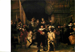 Art - Peinture - Rembrandt Van Rijn - De Nachtwacht - La Ronde De Nuit - Rijksmuseum Amsterdam - CPM - Carte Neuve - Voi - Paintings