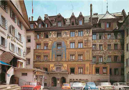 Automobiles - Suisse - Luzern Altstadt - Hotel Des Balances - CPM - Voir Scans Recto-Verso - Voitures De Tourisme
