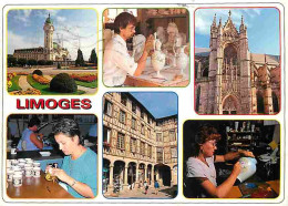 87 - Limoges - Multivues - Porcelaine De Limoges - CPM - Voir Scans Recto-Verso - Limoges