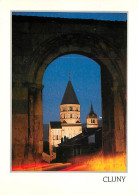 71 - Cluny - L'abbaye Illuminée - Vue De Nuit - CPM - Voir Scans Recto-Verso - Cluny