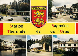 61 - Bagnoles De L'Orne - Multivues - Automobiles - Blasons - CPM - Voir Scans Recto-Verso - Bagnoles De L'Orne