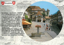 Suisse - FR Fribourg - Gruyères - Une Vue De La Ville - CPM - Carte Neuve - Voir Scans Recto-Verso - Altri & Non Classificati