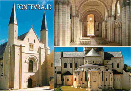 49 - Fontevraud - Abbaye Royale De Fontevraud - Multivues - CPM - Voir Scans Recto-Verso - Autres & Non Classés