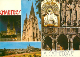 28 - Chartres - Cathédrale Notre Dame - Multivues - CPM - Voir Scans Recto-Verso - Chartres