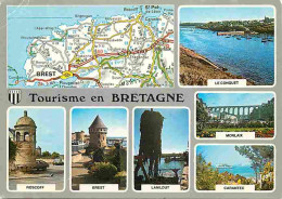 29 - Finistère - Multivues - Carte Géographique Michelin - Voir Scans Recto Verso  - Autres & Non Classés