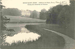 94 - Boissy Saint Léger - Château Du Piple - Etang Aux Canards Et Pelouse - CPA - Voir Scans Recto-Verso - Boissy Saint Leger