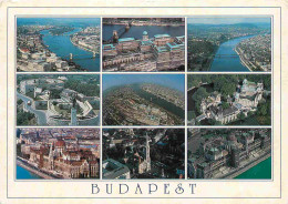 Hongrie - Budapest - Multivues - CPM - Voir Timbre - Voir Scans Recto-Verso - Hungary